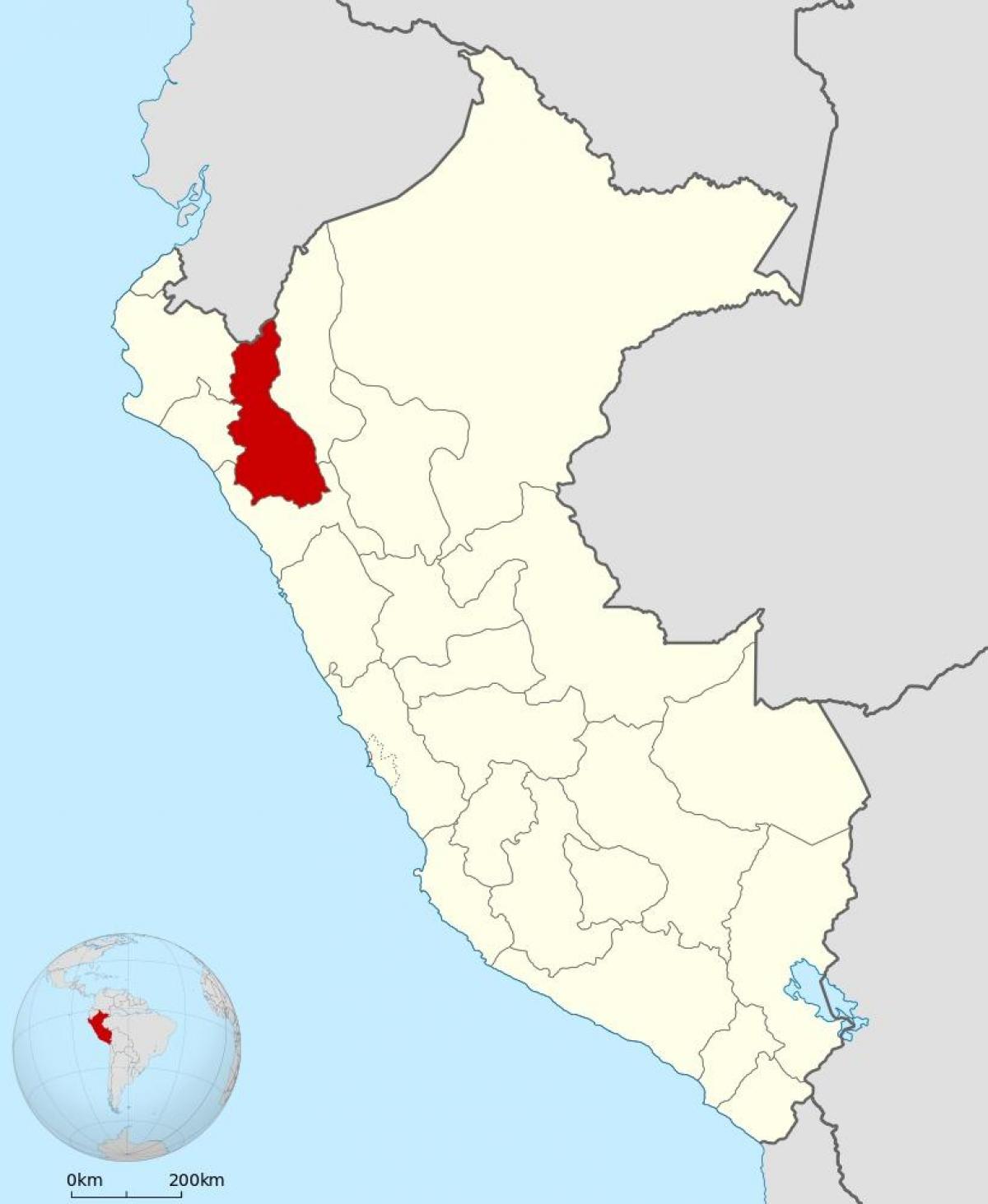 kat jeyografik nan cajamarca Perou