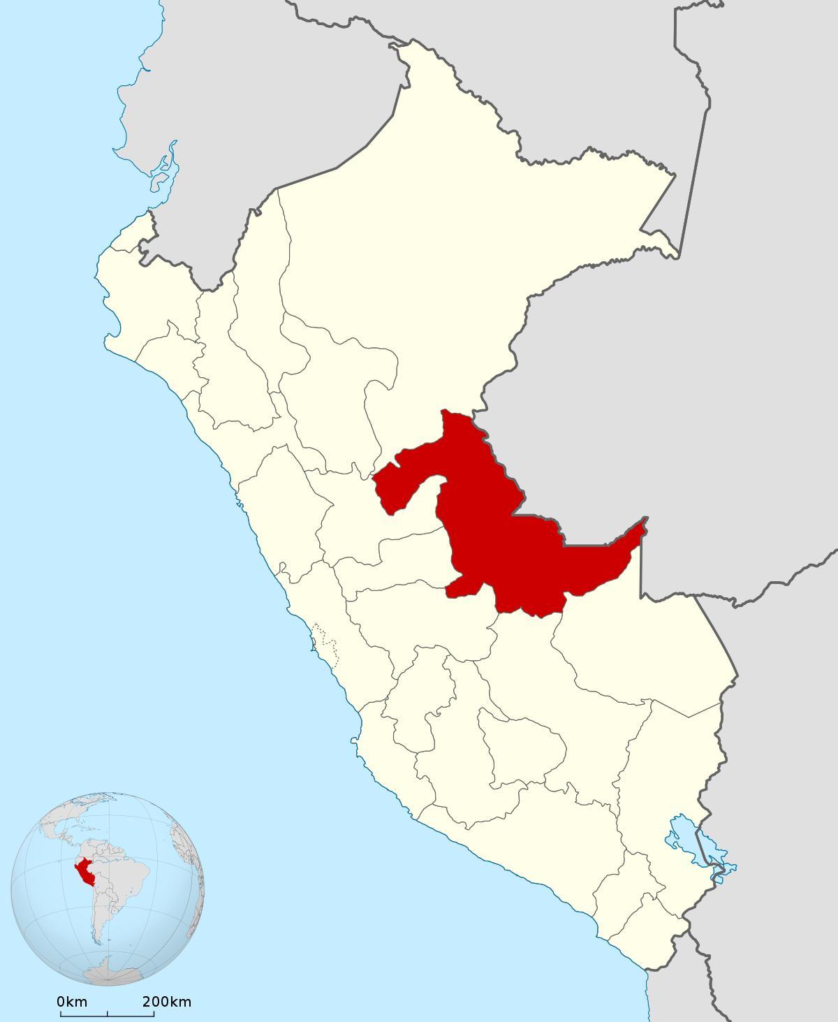 kat jeyografik nan pucallpa Perou