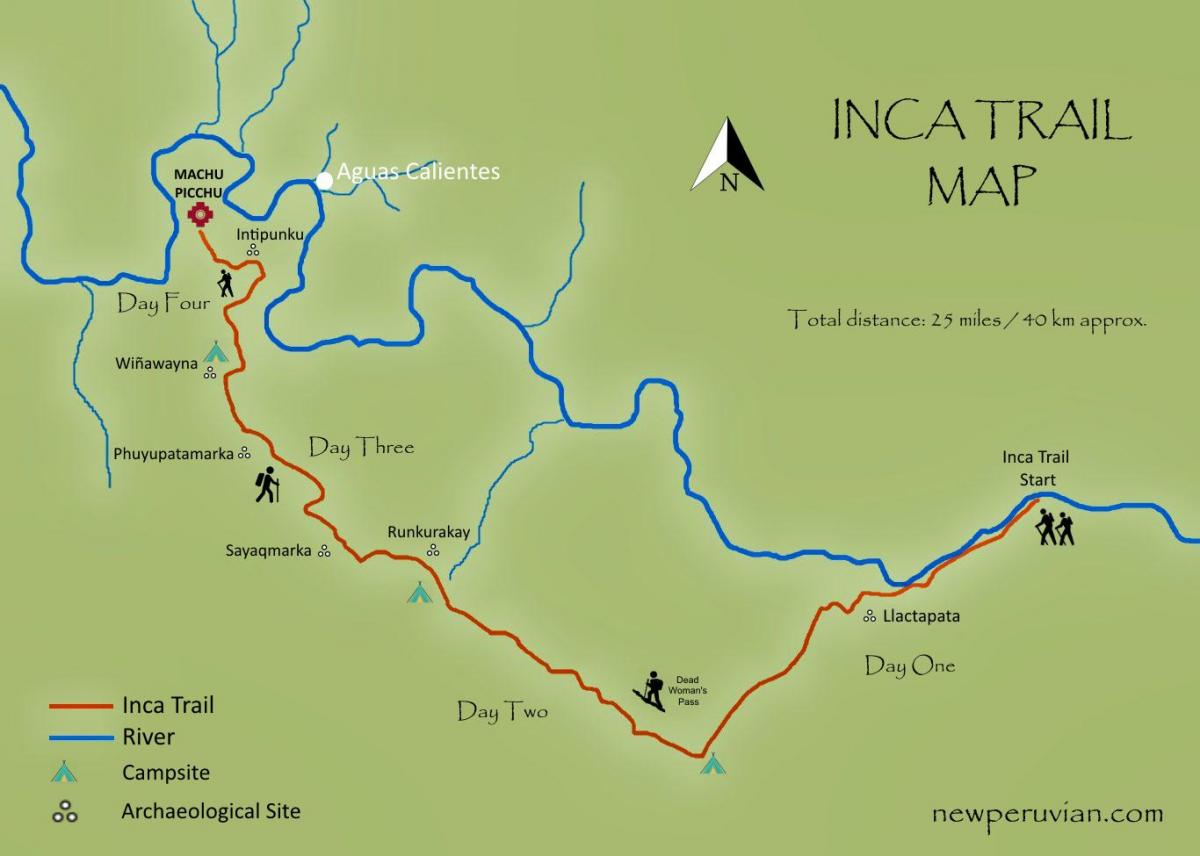 kat jeyografik nan enka trail Perou